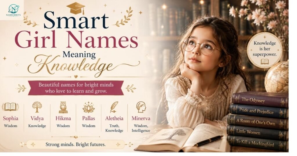 Smart Girl Names Meaning Knowledge