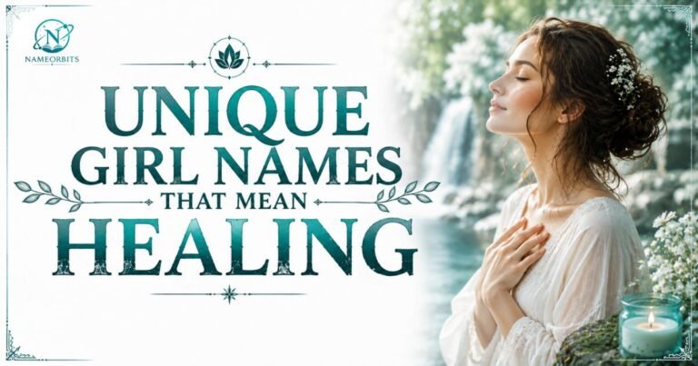 Unique Girl Names That Mean Healing