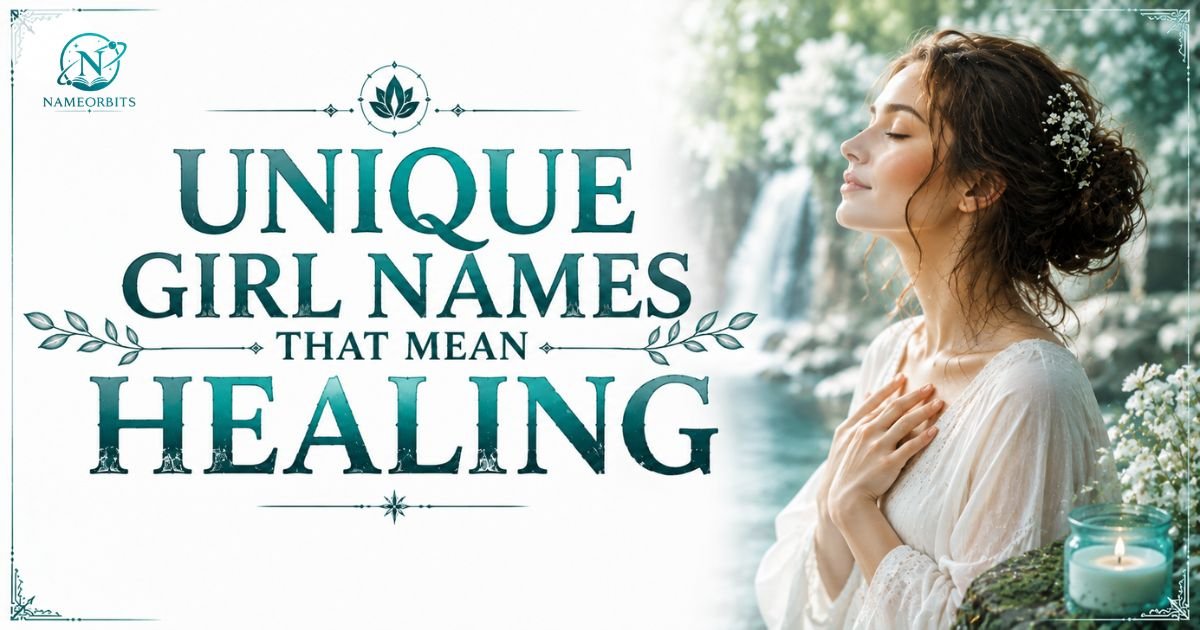 Unique Girl Names That Mean Healing