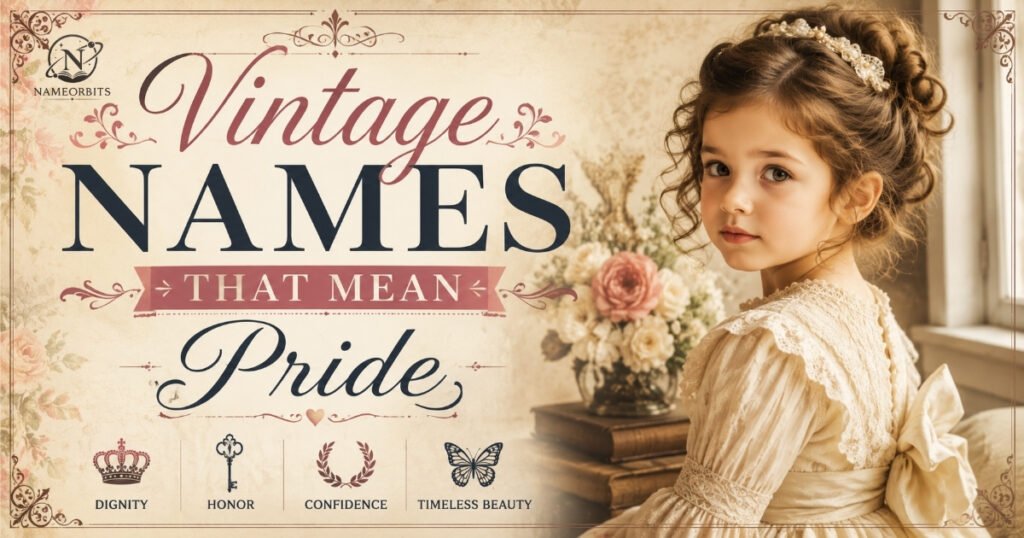 Vintage Names That Mean Pride