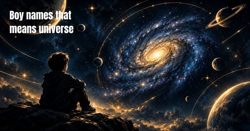male names that mean universe