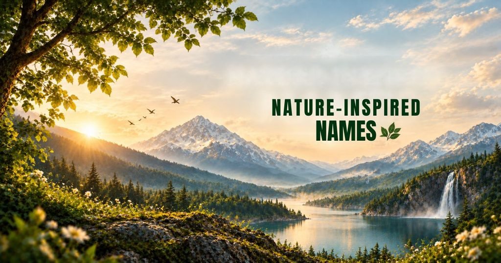 nature inspired names for girls