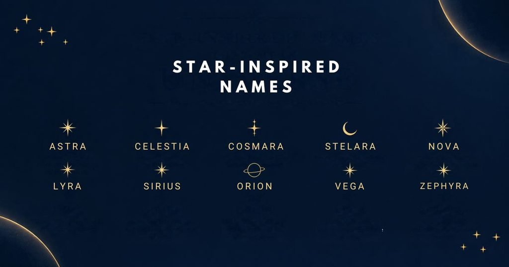 star themed names